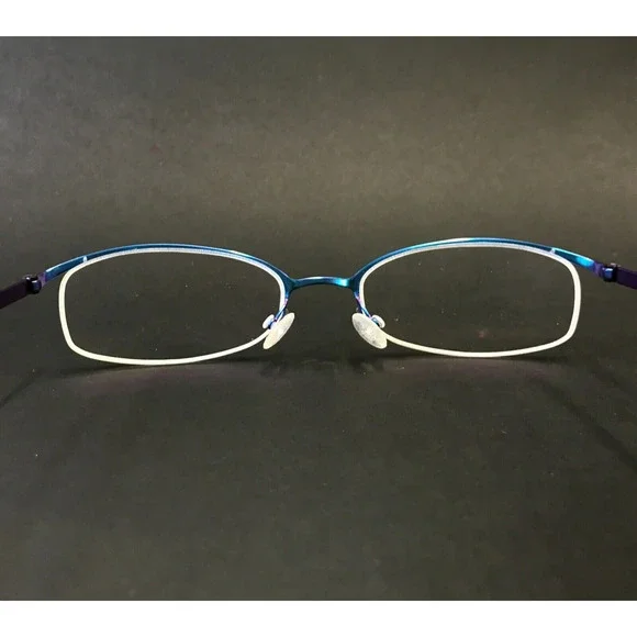 Lindberg Eyeglasses Frames Mod.7140 Col. P80 Iridescent Blue Titanium 50-17-140